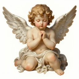the potrait of cherubim angel