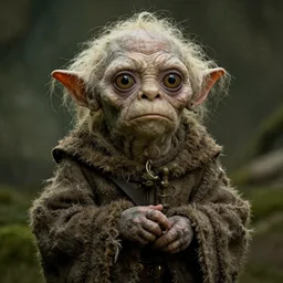 photo of Lord of the Rings Gollum jeff bezos