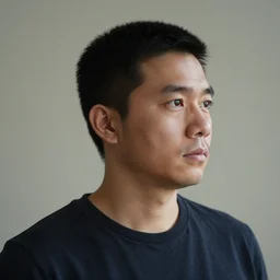 realistic photo of a man