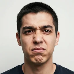 very creppy face