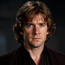 anakin skywalker, revenge of the sith, star wars, promotional shot, 4k, highly detailed face, professional photography, cinematic, film, low lighting, portrait,