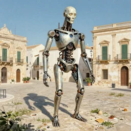 city of conversano, apulia by roger dean, biomechanical, 4 k, hyper detailed