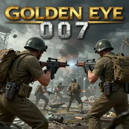 a screenshot of goldeneye 0 0 7 ( n 6 4 1 9 9 7 ), wwii battle