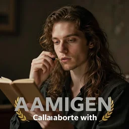 a human trying to figure out how to collaborate with ai,