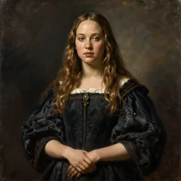 Jennifer Lawrence in the style of The Sacrifice of Abraham by Rembrandt, Jennifer Lawrence as Abraham, oil painting, masterpiece, old master, grand master, digital painting, concept art, smooth, sharp focus, illustration by William-Adolphe Bouguerea