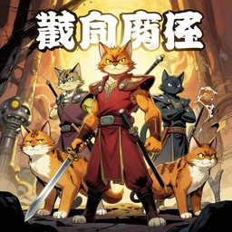 a graphic novel comic about warrior cats, by mike holmes, by james l barry