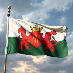 flag of a great kingdom