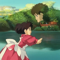 the river of lost things, by studio ghibli