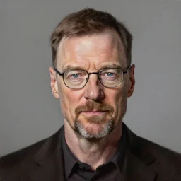 portrait of walter white painted by alex grey