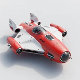 a 3 d render of a spaceship, redengine