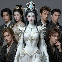 a masterpiece ultrarealistic ultradetailed portrait of a very beautiful warrior queen, medium shot, intricate, elegant, by stanley artgerm lau, wlop, rossdraws, james jean, andrei riabovitchev, marc simonetti, light by julie bell, porcelain skin. global illumination, vfx
