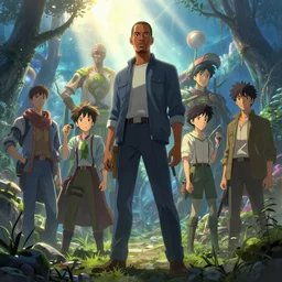 malcom x, unreal engine, fantasy art by greg rutkowski, loish, rhads, ferdinand knab, makoto shinkai and lois van baarle, ilya kuvshinov, rossdraws, tom bagshaw, global illumination, radiant light, detailed and intricate environment