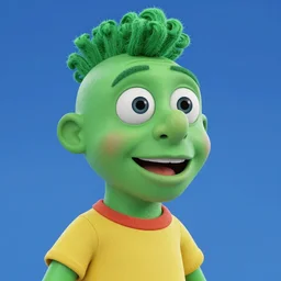 color portrait of pepe