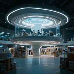 bunnings, straya, futuristic, HD photography, cinematic lighting, movie shot,