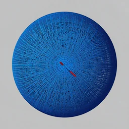 ultra dense inverse sphere animation plot over the reals projected onto the complex plane animation - frame 2 0 of 1 0 0