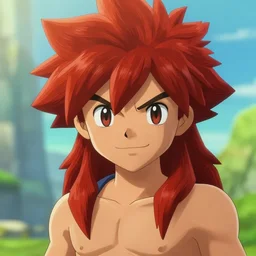 portrait of a young ruggedly handsome but joyful ash ketchum, male, masculine, upper body, red hair, long hair, d & d, fantasy, fierce, sharp features, intricate, elegant, highly detailed, digital painting, artstation, concept art, matte, sharp focus, illustration, art by artgerm and greg rutkowski and alphonse mucha