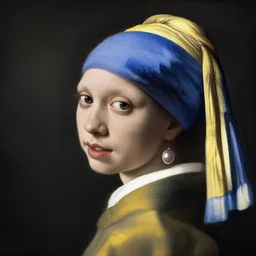 the face of a person named joe townsend, painted by johannes vermeer
