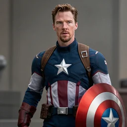 benedict cumberbatch as captain america