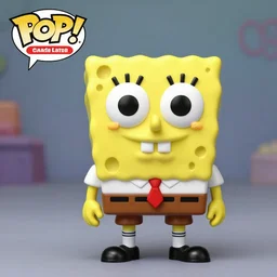 funko pop figure of [ bubble bass ] from spongebob