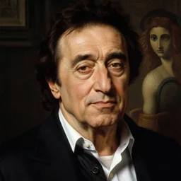 Danny Devito as Venus, painting by Sandro Botticelli, detailed, 4k