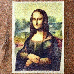 mona lisa drawn by sam spratt
