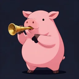 anime creature 🐷 instrument , digital Art, Greg rutkowski, Trending cinematographic artstation