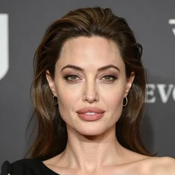 portrait of a 20-year-old Anglina Jolie in the style of Mario Testino, award-winning, detailed, 82 mm sigma art, close up