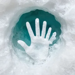 白 い 結 晶 の 海 の 洞 窟 、 ワイト ショット 、 手 の 形 をした 青 い 海 ててきた 自 然 主 義 的 な 床 、