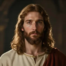 a videogame still of Jesus in Dante\'s Inferno, portrait, 40mm lens, shallow depth of field, close up, split lighting, cinematic
