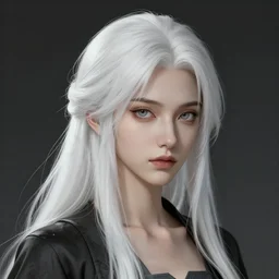 character concept art of a white haired young gorgeous female fairy assassin | | distinct - fine, key visual, realistic shaded perfect face, fine details by stanley artgerm lau, wlop, rossdraws, james jean, andrei riabovitchev, marc simonetti, sakimichan, and jakub rebelka, trending on artstation