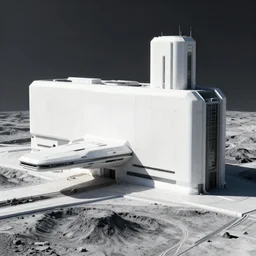 a high contrast minimalist scifi exterior rectilinear brutalist futuristic alien spaceship factory exterior planet iron forge smelting pits with neon lights, biomechanical columns of glowing plasma smoke, high dynamic range, ilm, beeple, star citizen halo, mass effect, bladerunner, elysium