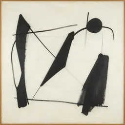 abstract primitivism minimalism art painting, lines, forms, shapes, in style of niko pirosmani