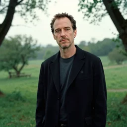 a portrait of a character in a scenic environment by Darren Aronofsky