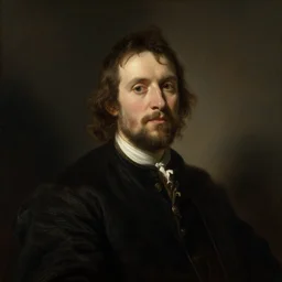 a portrait study of an orphan, by rembrandt, rembrandt lighting, rim light, dramatic and moody