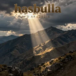 hasbulla, digital painting, octane