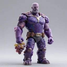 thanos is made of grapes, hyperdetailed, artstation, cgsociety, 8 k