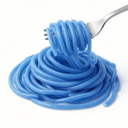blue spaghetti, by greg rutkowski