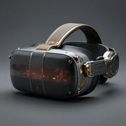 a dieselpunk! vr headset, extremely detailed, highly intricate, product photography, studio lighting