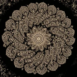 fractal filigree, hyper detailed