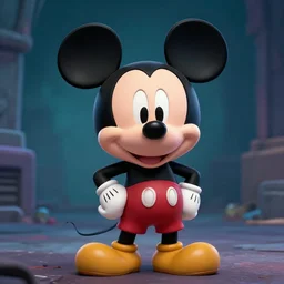 mickey mouse in the zombie apocalypse