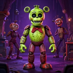 five night's at freddys Glitchtrap