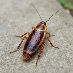 a photo of an attractive cockroach