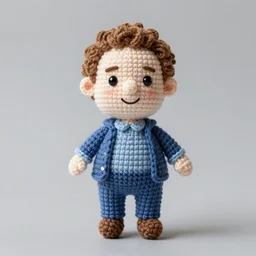 Product image of a crochet looking like Carl Bildt