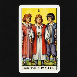 lower cortical layers operating over continuous parameters, photorealistic portrait trading card, tarot, by michael komarck, greg rutkowski, victo ngai, artgerm, willem claesz heda and j. dickenson
