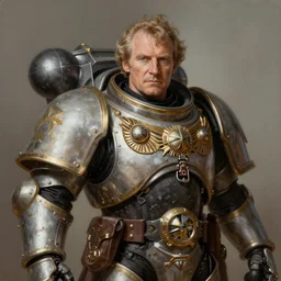Jon Pertwee Doctor Who as Warhammer 40k Space Marine, portrait, fantasy, intricate, elegant, highly detailed, digital painting, artstation, concept art, smooth, sharp focus, illustration, art by artgerm and greg rutkowski and alphonse mucha
