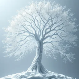 white tree fluid generative architecture, woman standing, by caspar david friedrich concept art by zaha hadid, highly detailed, intricate