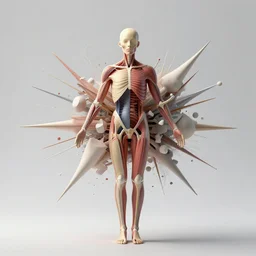 anatomic body geometric explosion by michael ready