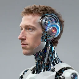 the inner robotic self of mark zuckerberg, clockwork engine, psychedelic, lsd, spiritual, mystical, epic beautifully detailed pen, ink and copic markers drawing by milo manara