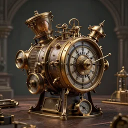steampunk time machine