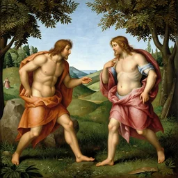 adam and eve expulsion from paradise renaissance.